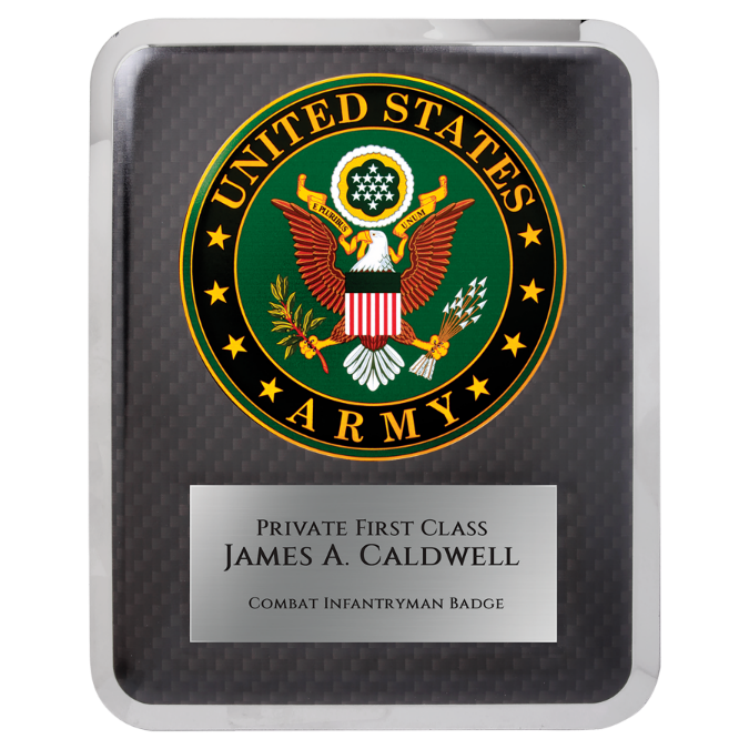 Army Hero Plaque