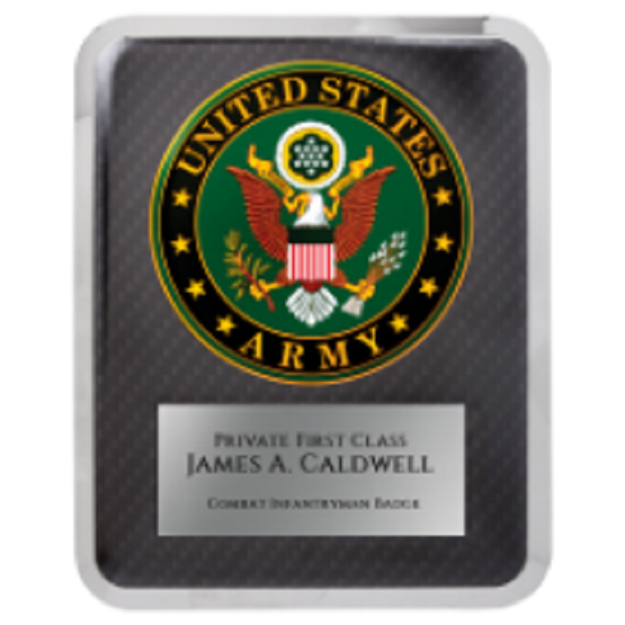 Army Hero Plaque